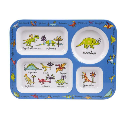 Vassoio a scomparti dinosauri