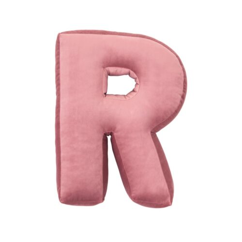 Cuscino lettera R