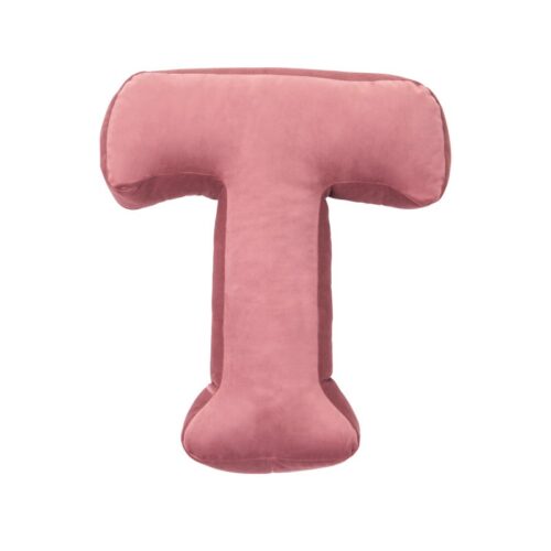 Cuscino lettera T