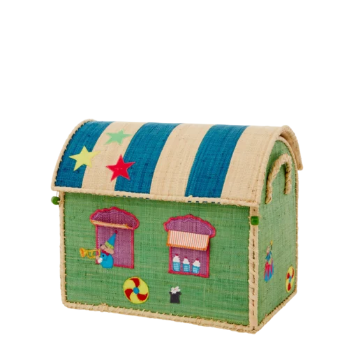 Cesta portagiochi tema circo