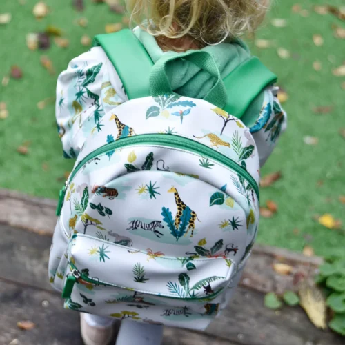 Safari Print Backpack
