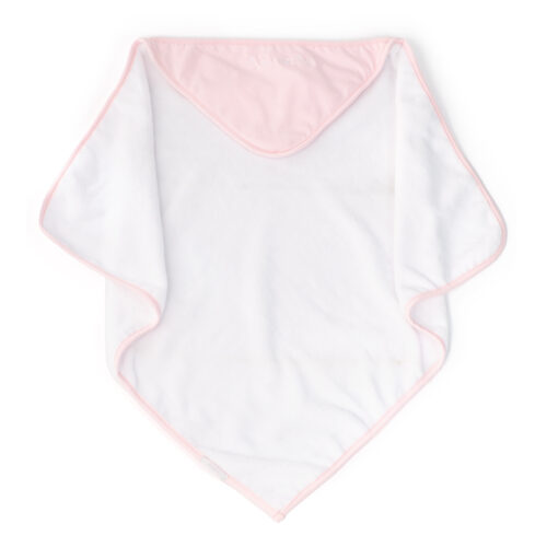 Accappatoio triangolo rosa
