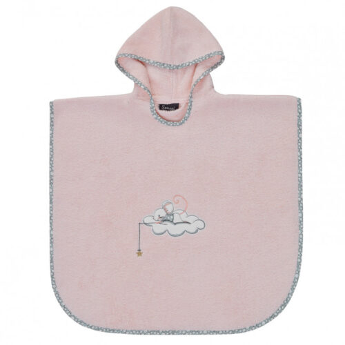 Poncho di cotone per bagnetto