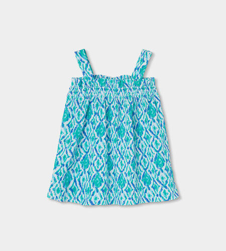 Blusa celeste bimba smanicata