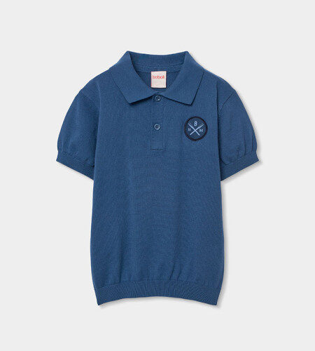 Polo in cotone bimbo