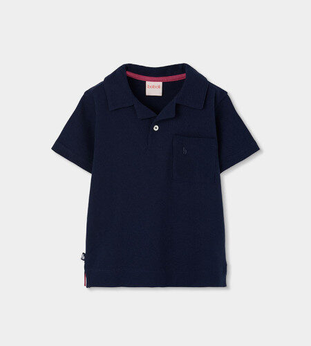 Polo blu bambino